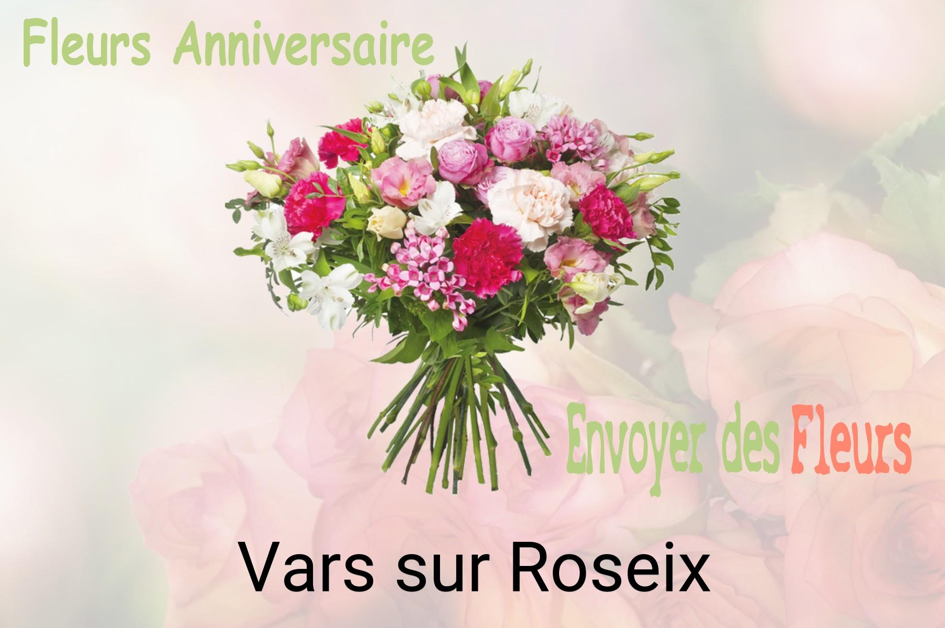Bouquet de fleurs d’anniversaire livré à Vars-sur-Roseix