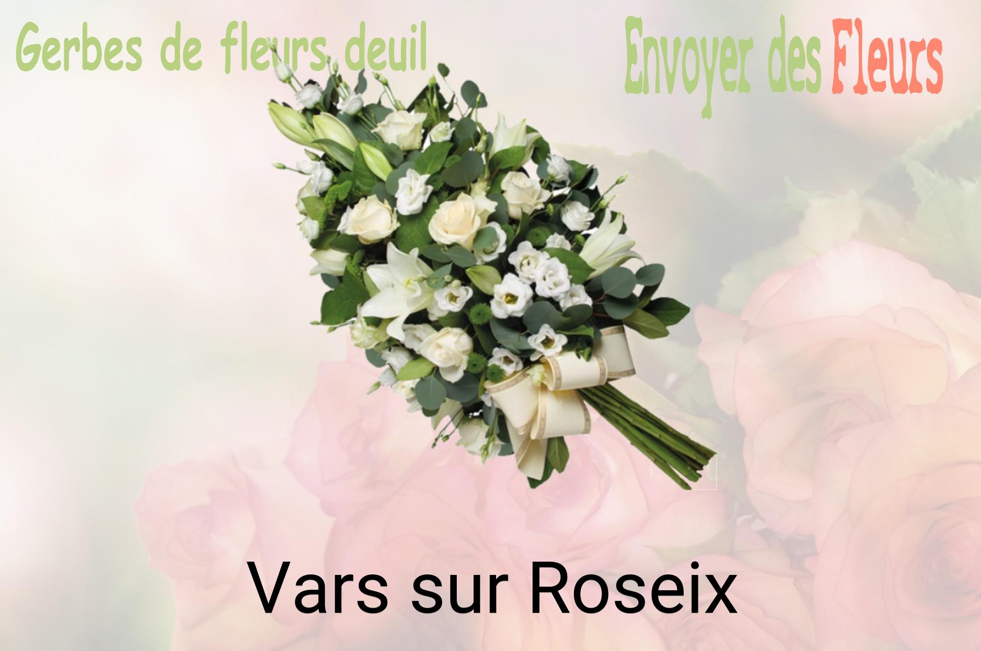 Gerbe de fleurs de deuil livrée à Vars-sur-Roseix
