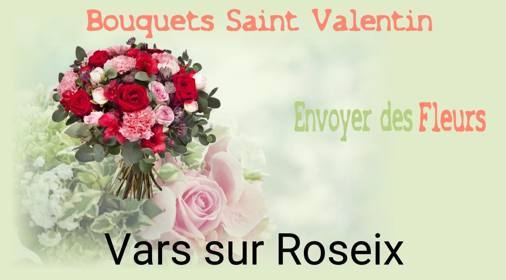 Roses de Saint-Valentin livrées à Vars-sur-Roseix